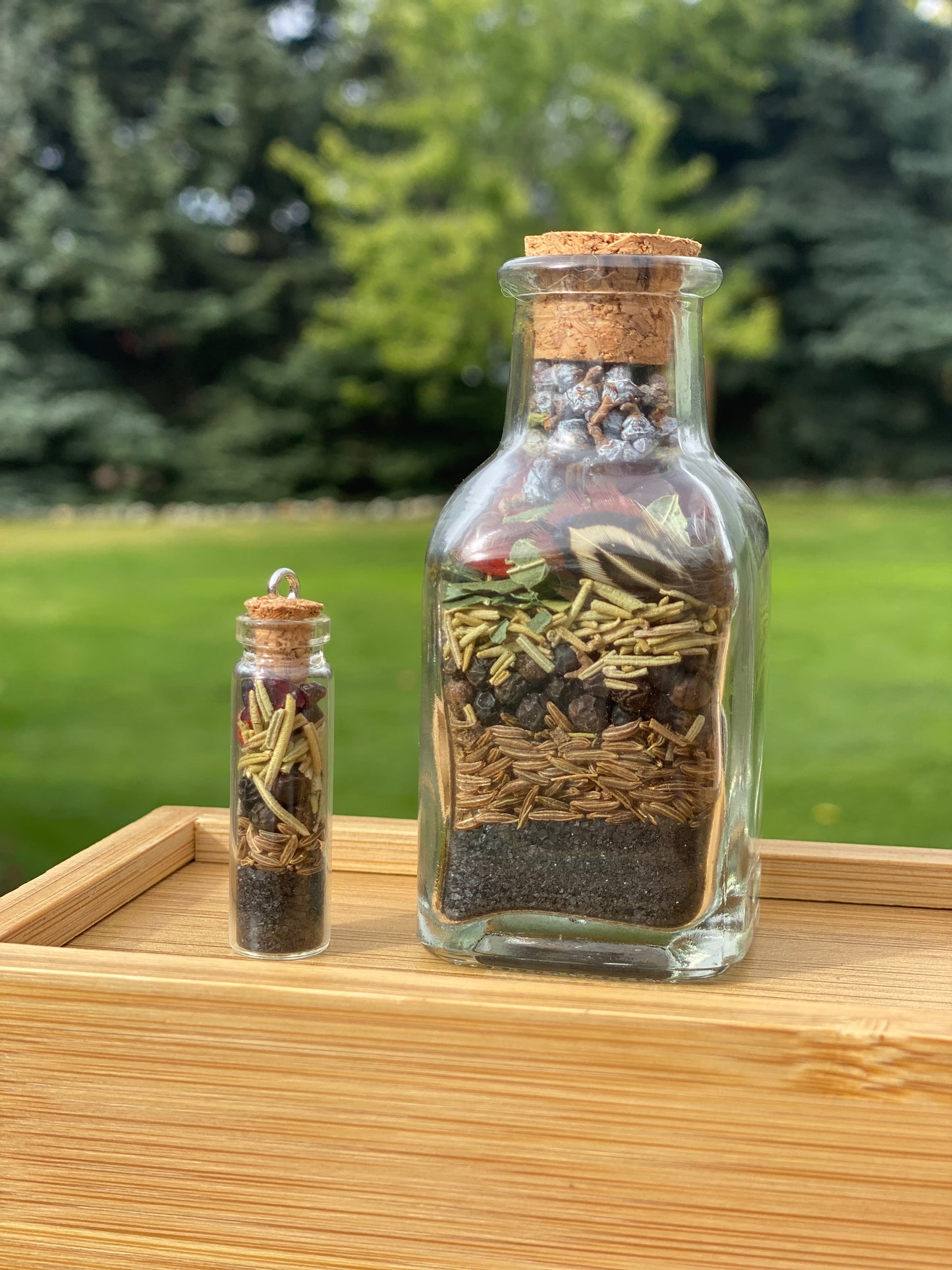 Protection Spell Jar (altar size)