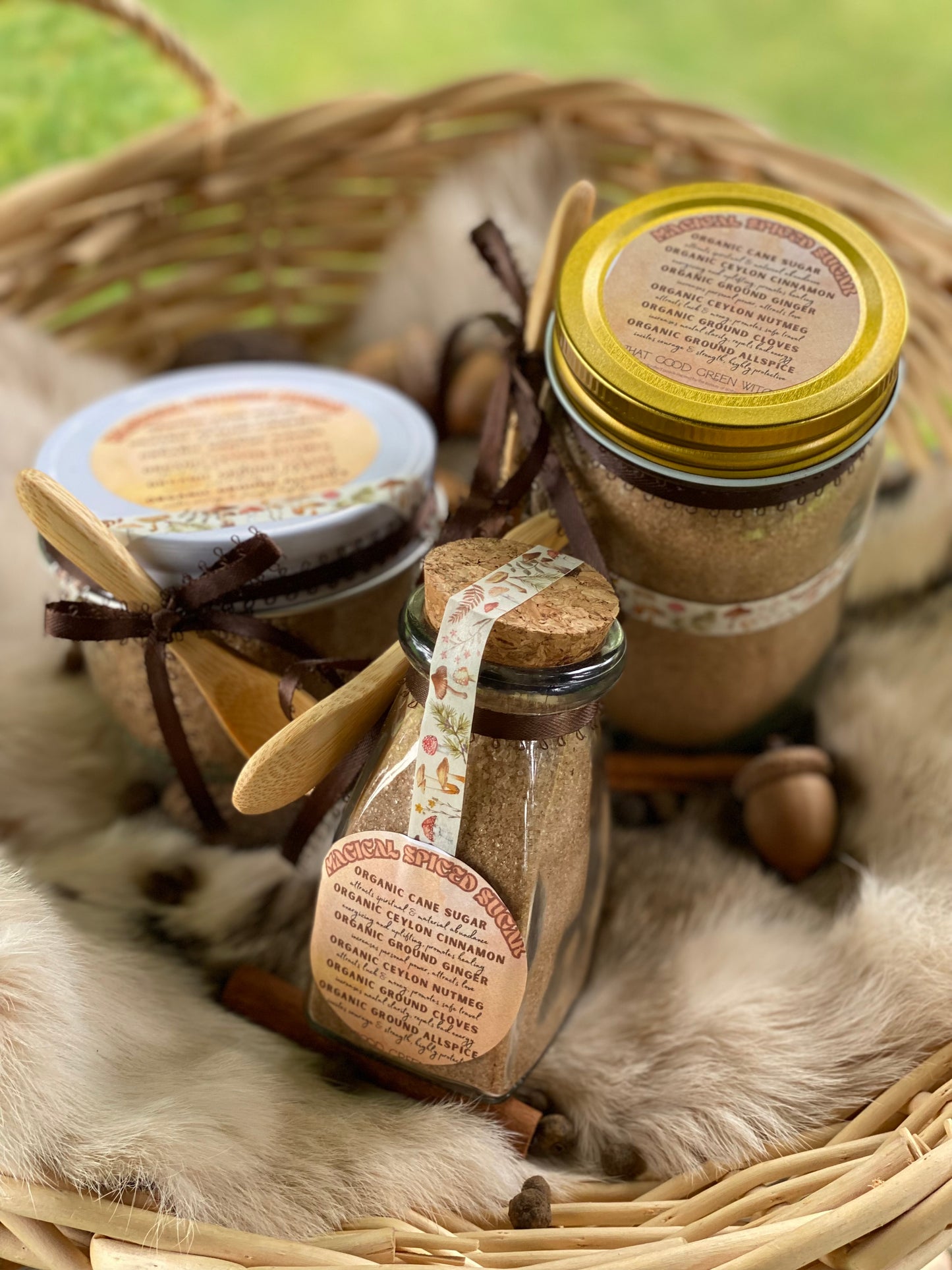 Magical Spiced Sugar ~ 3oz glass jar