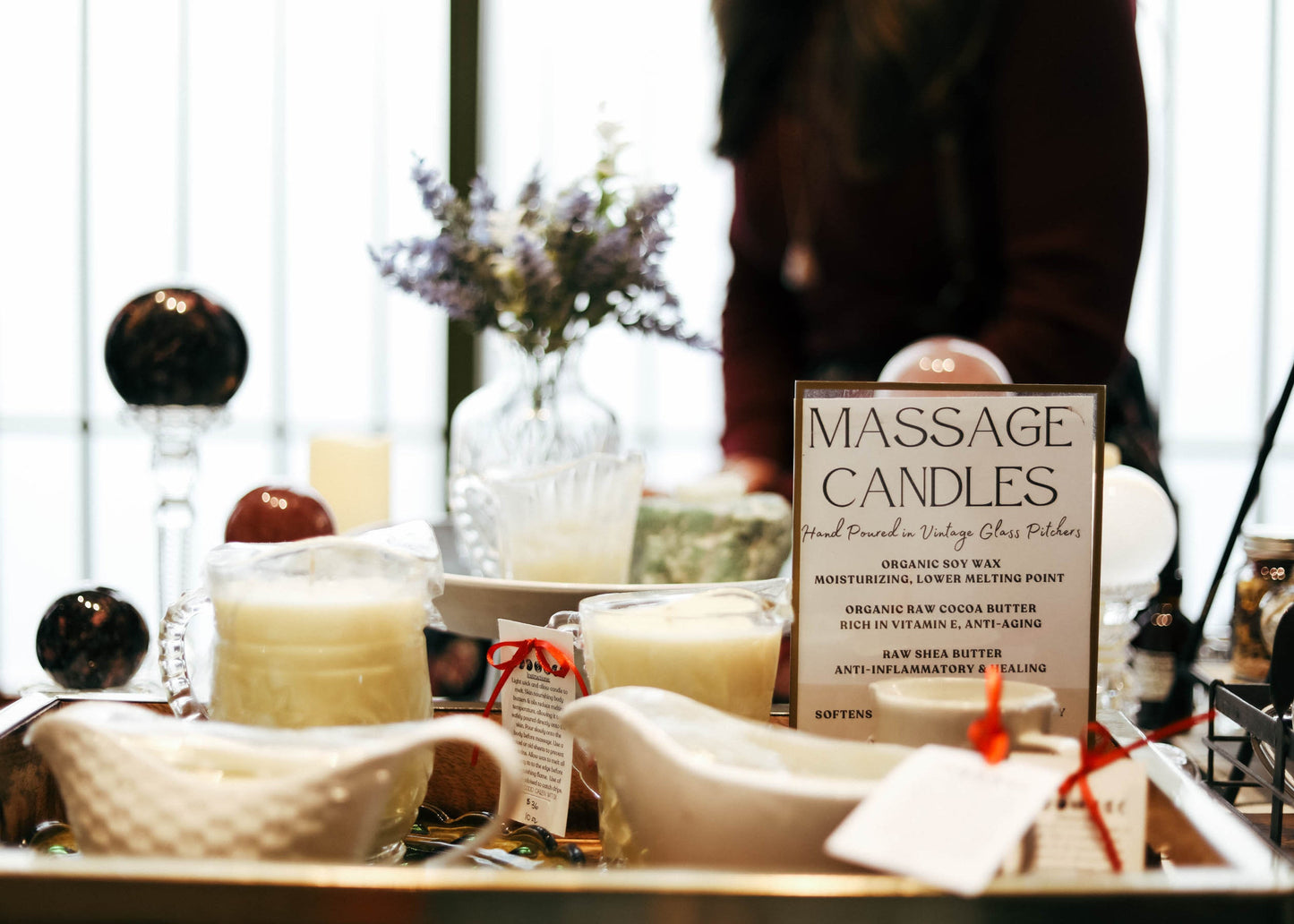Massage Candle Workshop at Veda Lux Reliquarium