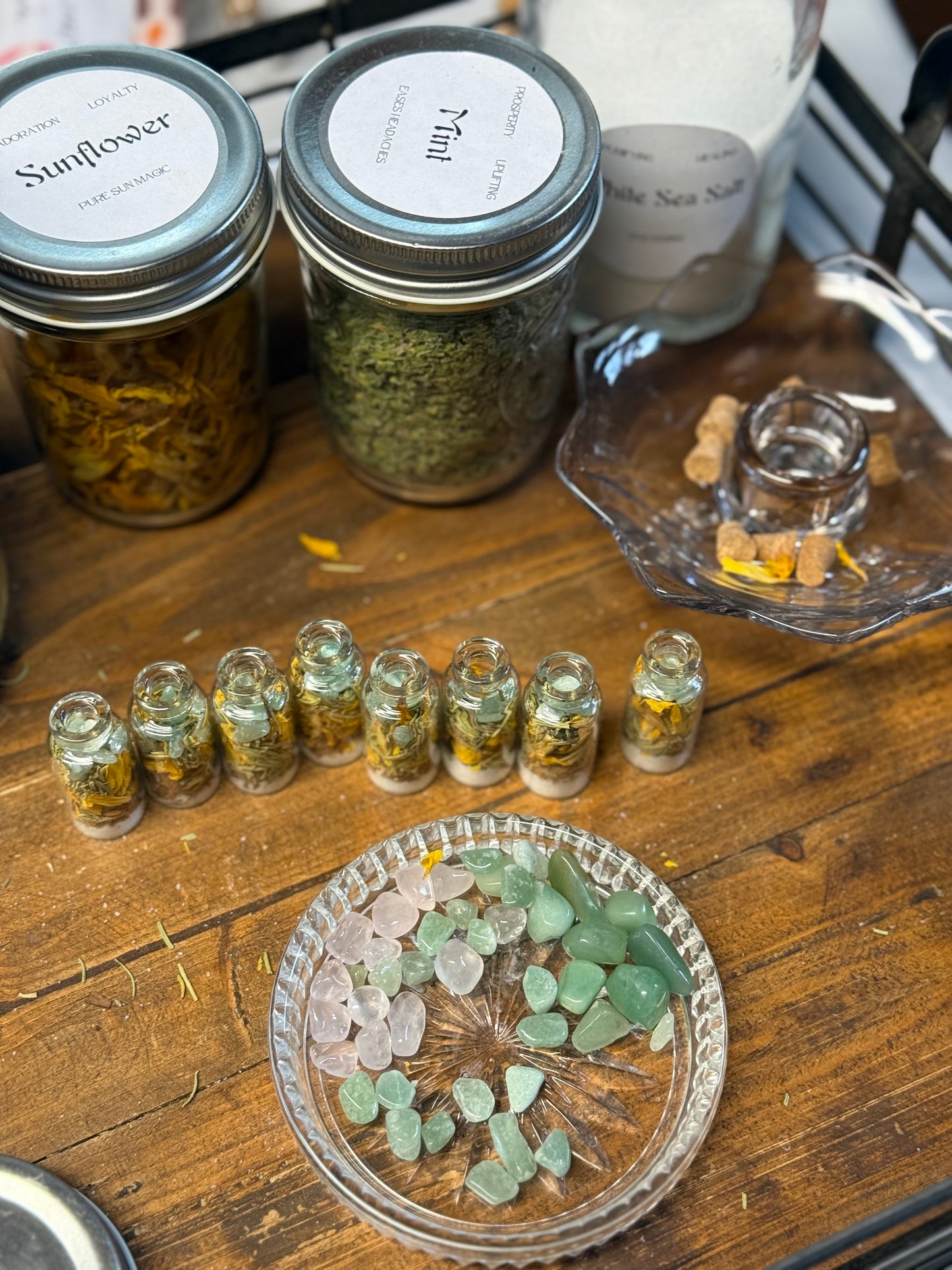 Mini Good Fortune Spell Jar