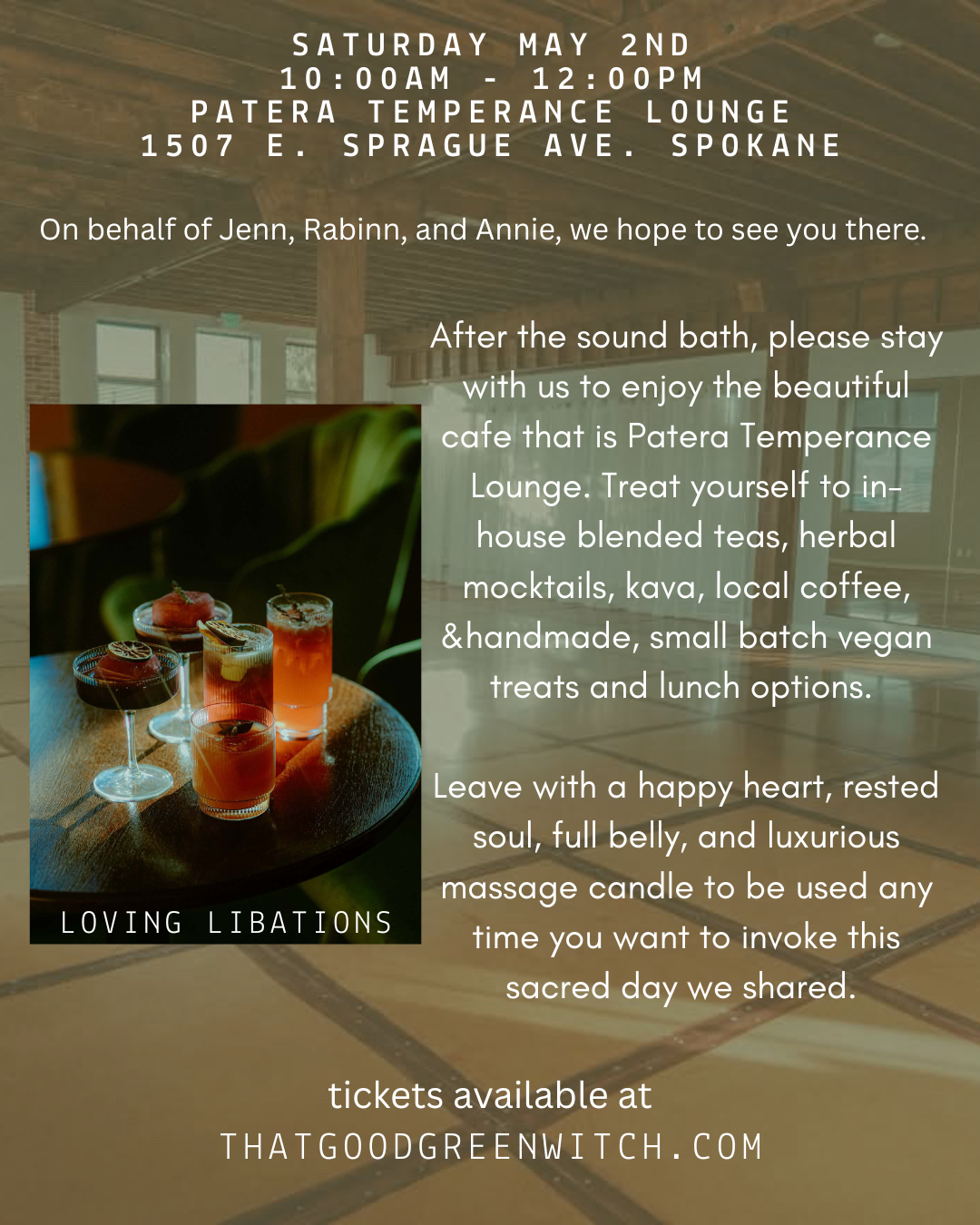 Massage Candle Workshop & Sound Bath