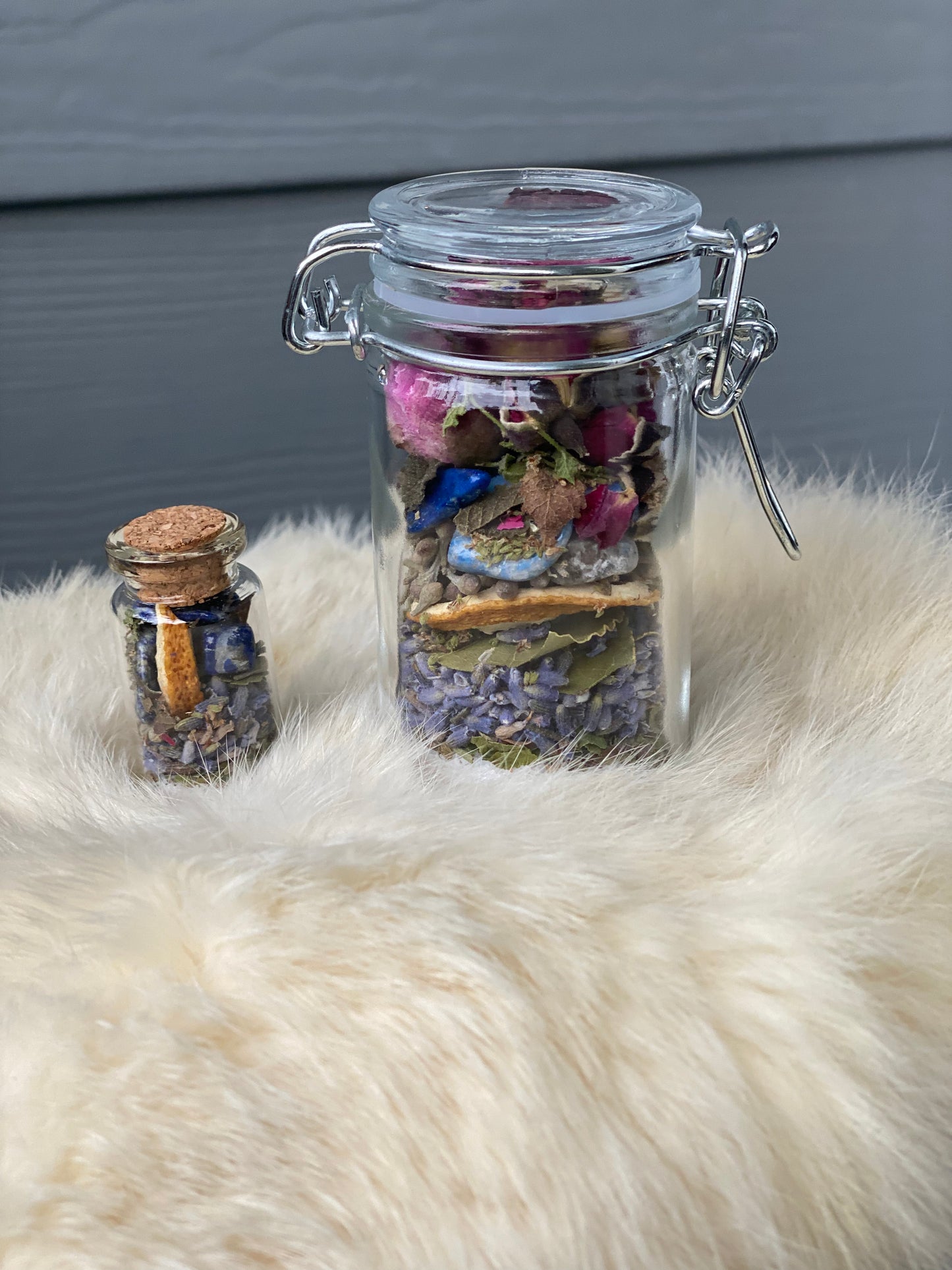 Emotional Healing Spell Jar (altar size)
