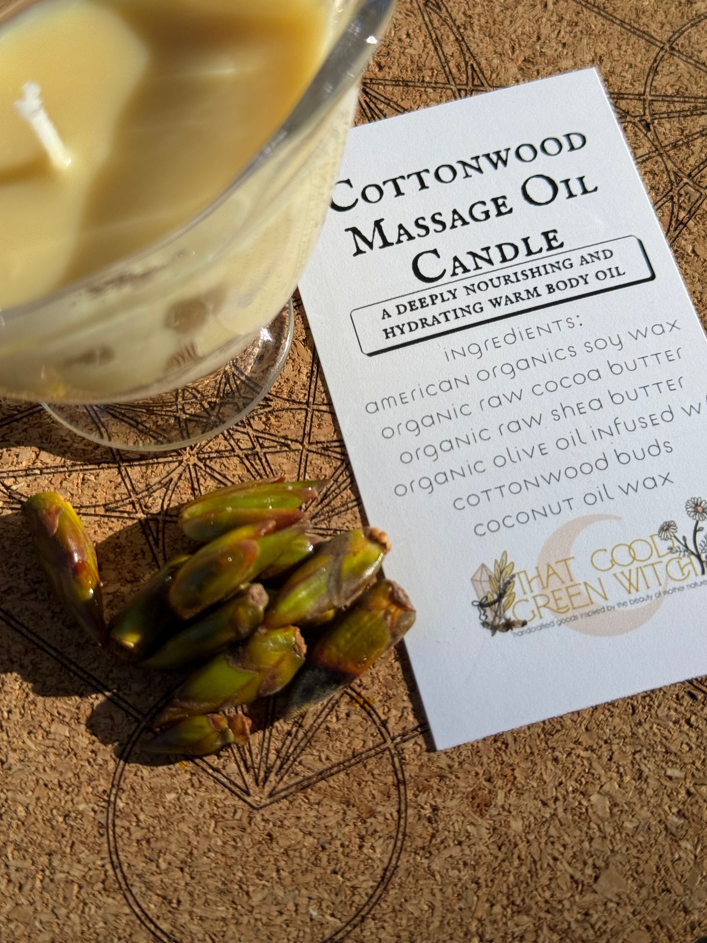 Cottonwood Massage Candle