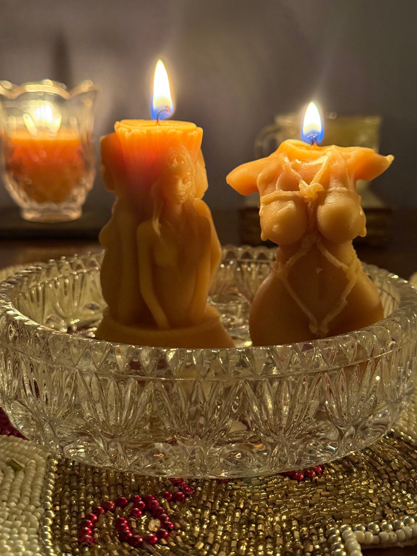 Beeswax Body Candles