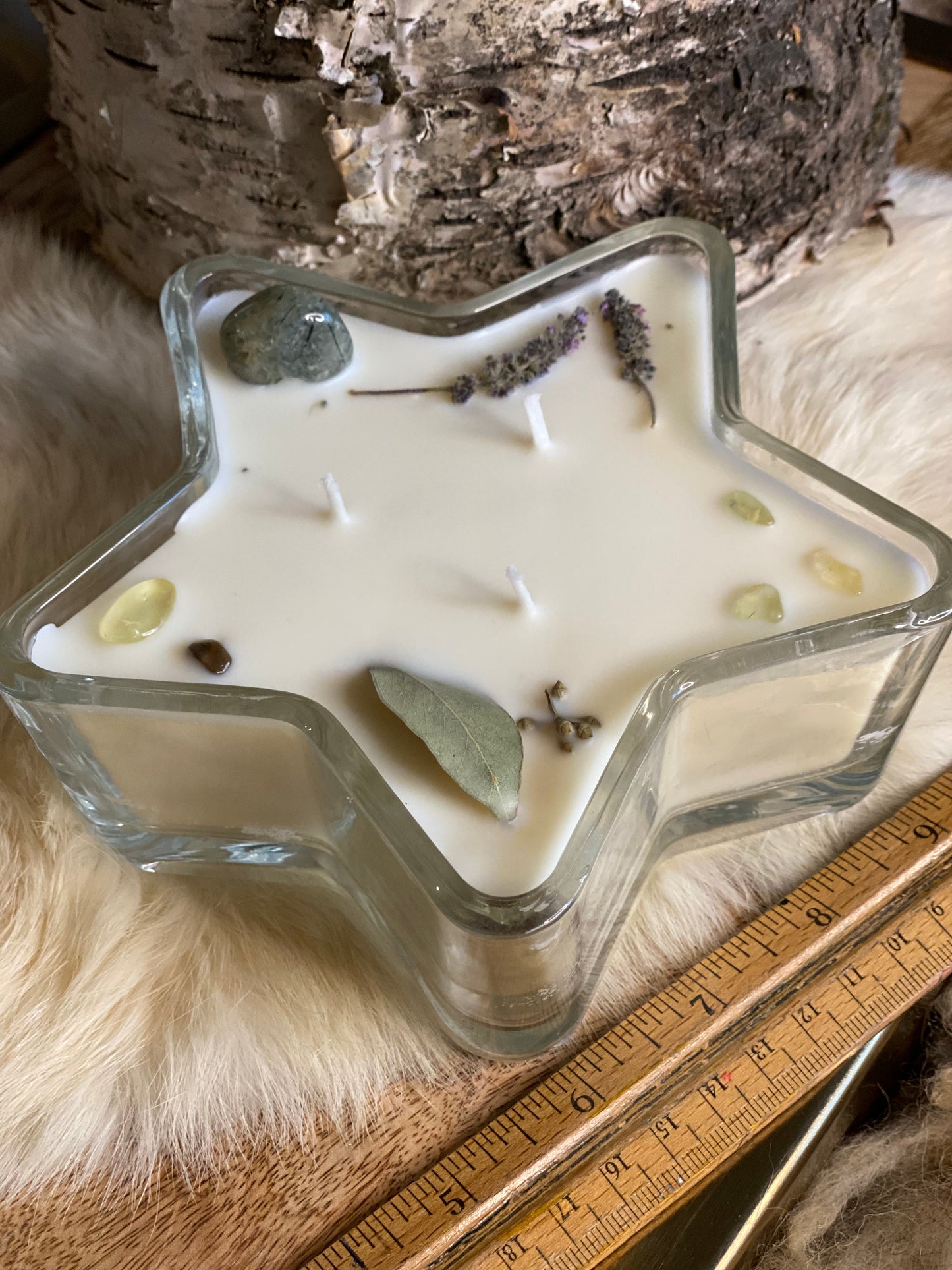 ‘Meditation State’ star bowl candle