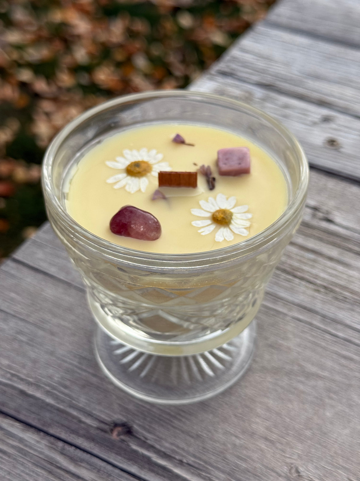 ‘Wise Woman’ Vintage Glassware Candle