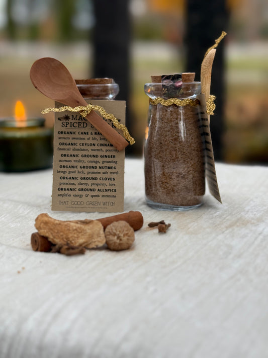 Magical Spiced Sugar ~ 3oz glass jar