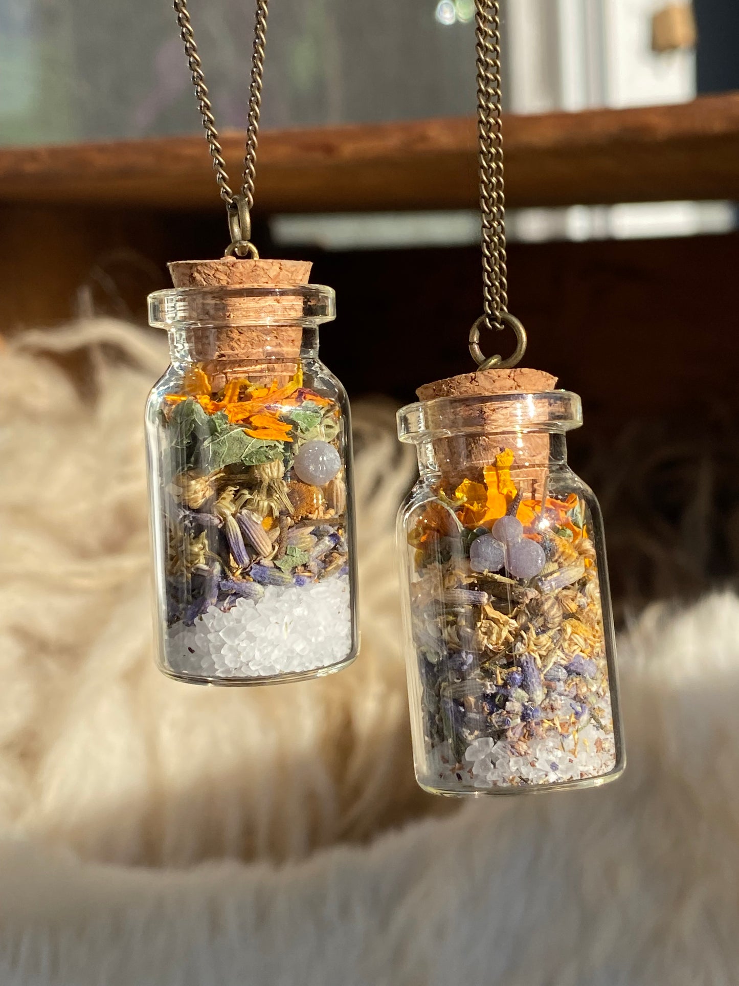 Anti-Anxiety Spell Jar necklace