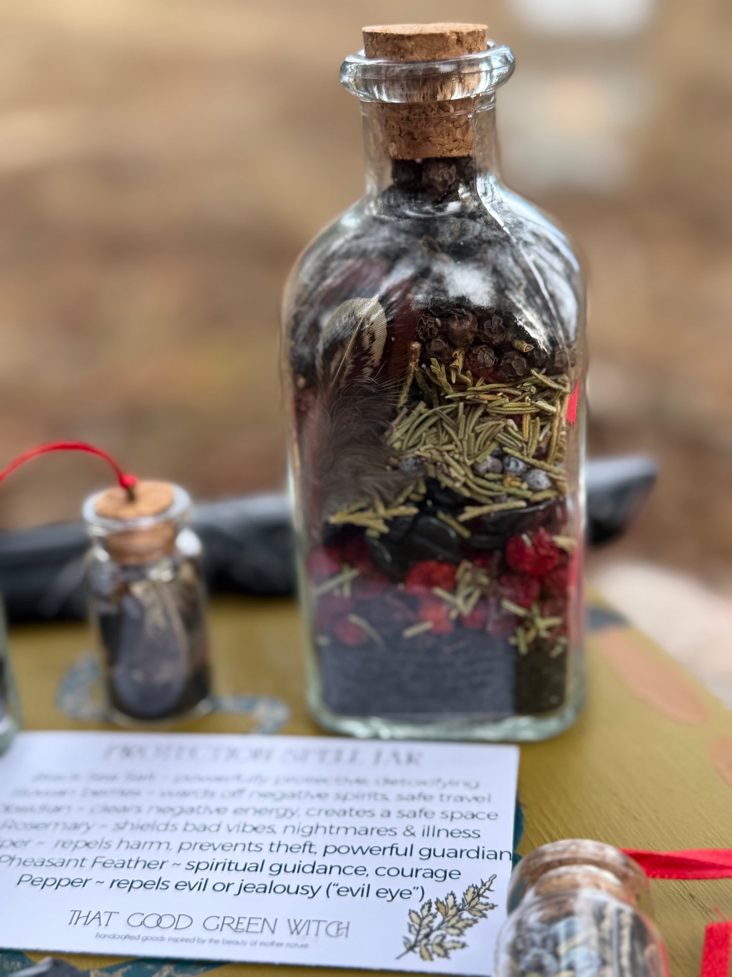 Mini Protection Spell Jar