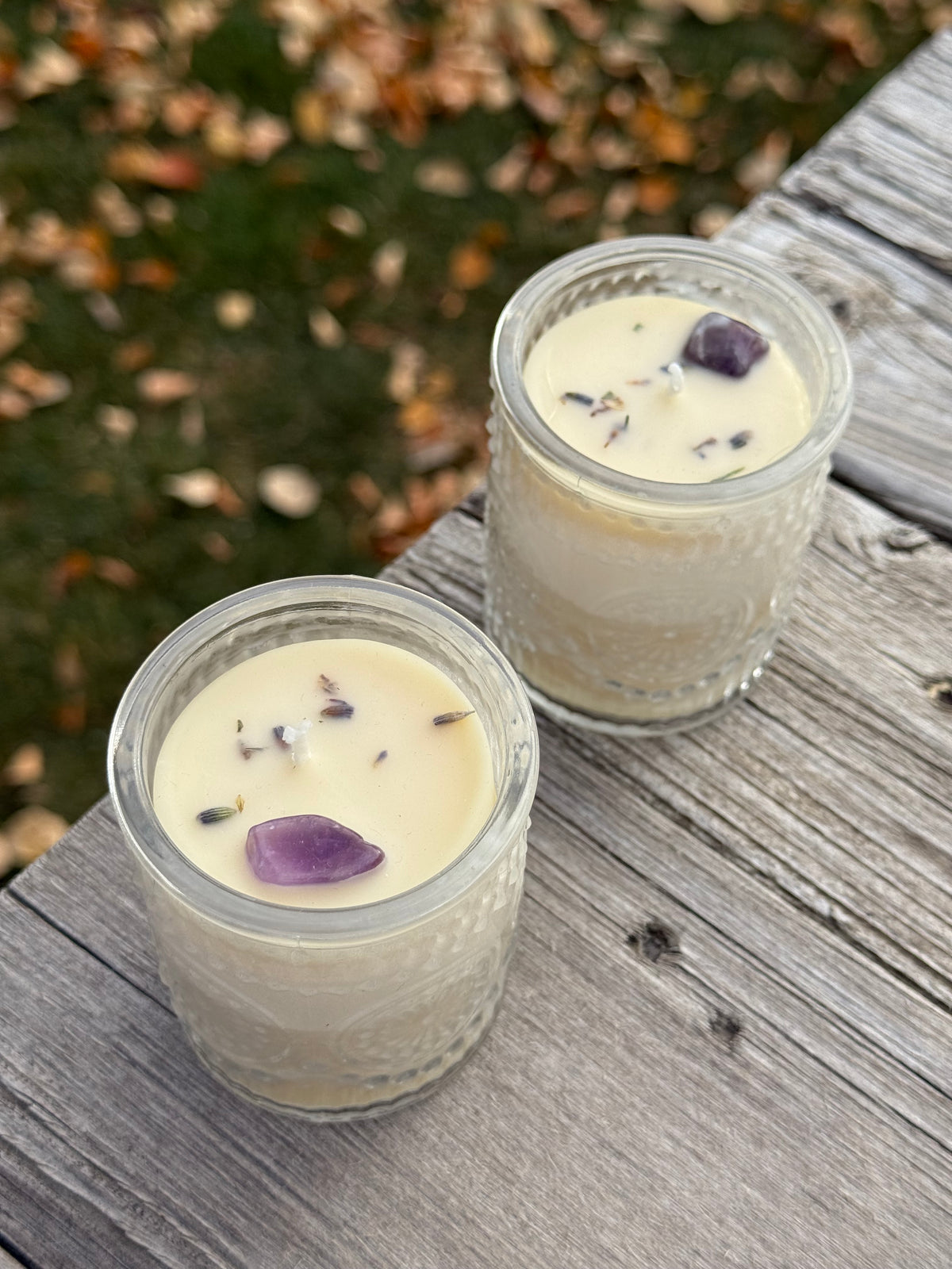 ‘Sweet Slumber’ Glass Votive Candle