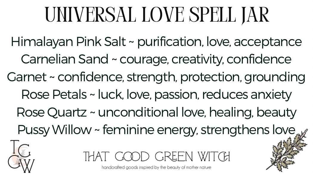 Universal Love Spell Jar