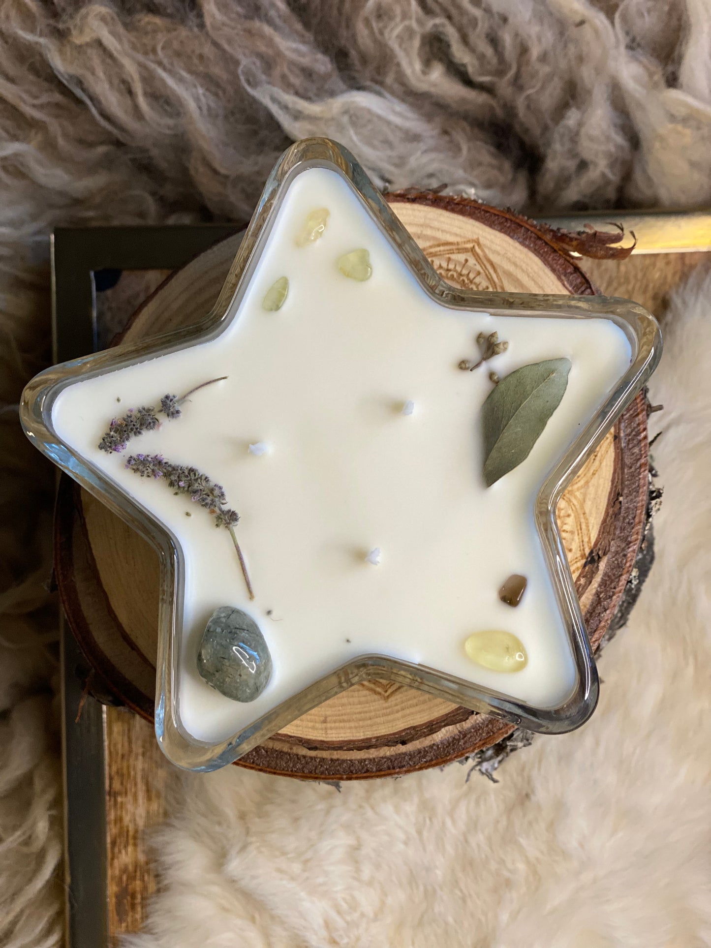 ‘Meditation State’ star bowl candle
