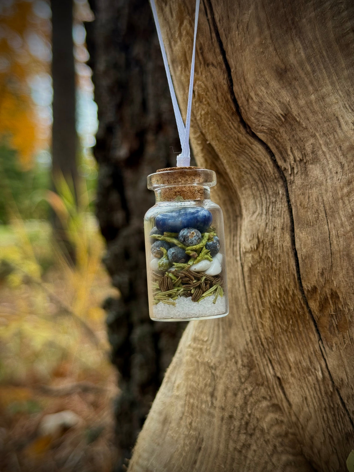 Mental Clarity Spell Jar (on ribbon)