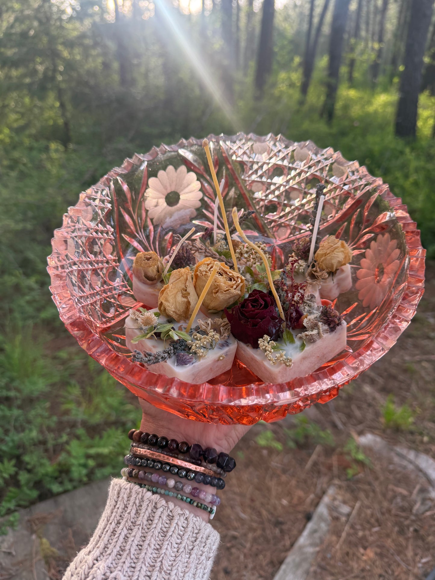 ‘Summer Solstice’ Botanical Fire Starters (gift box, set of 4)