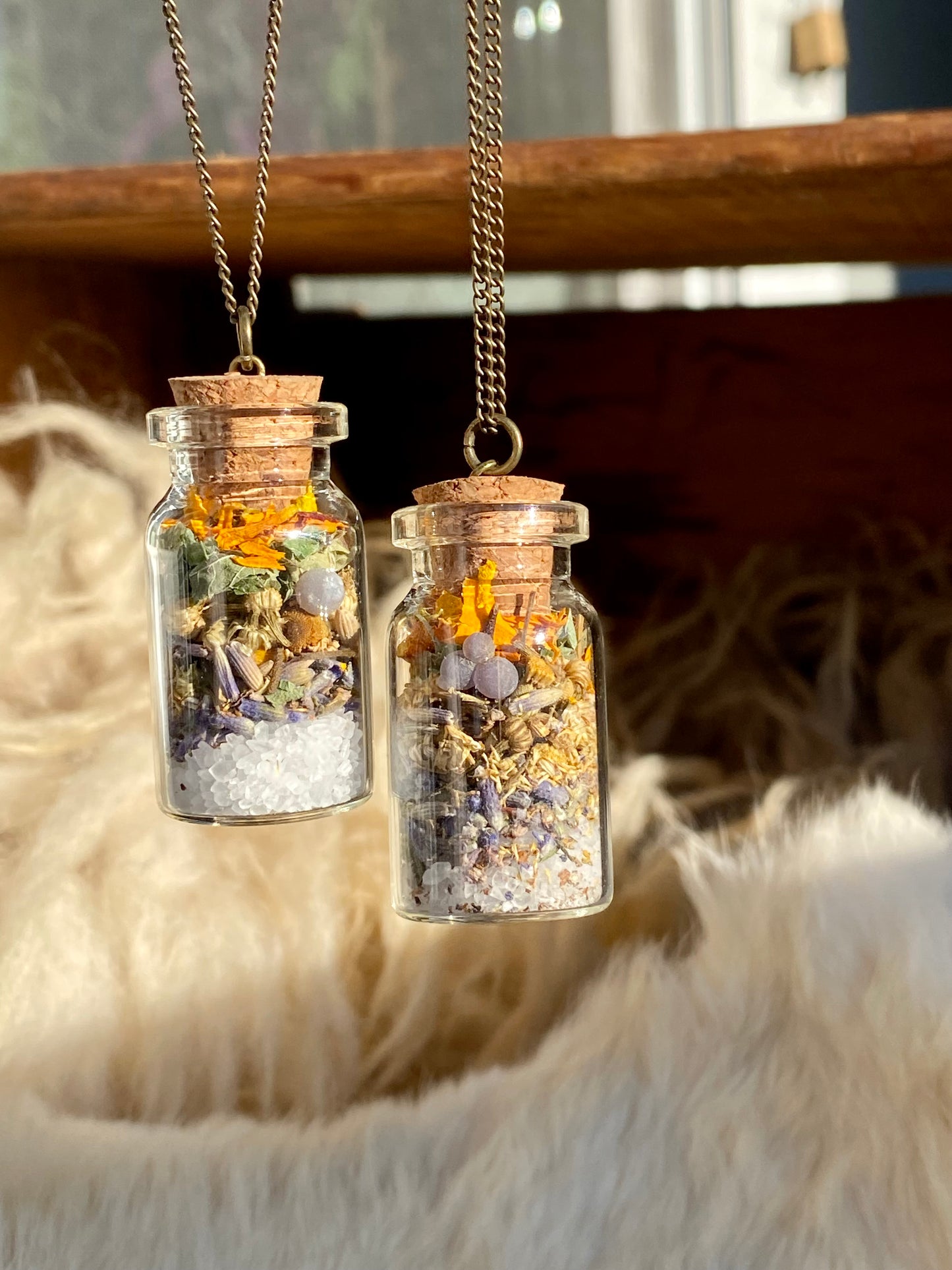 Anti-Anxiety Spell Jar necklace