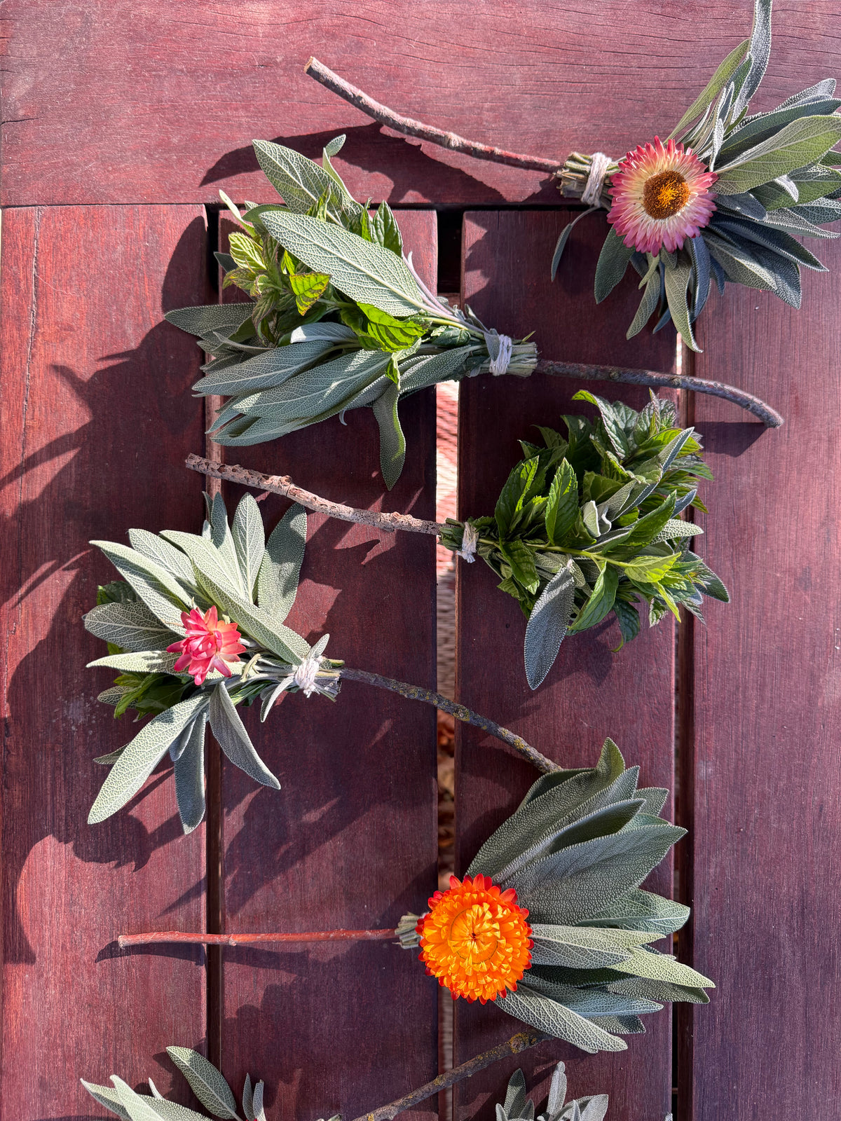 Handmade Mini Herb Broom
