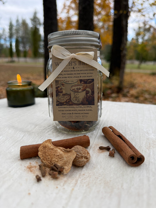 “Witches Brew” Organic Whole Mulling Spices