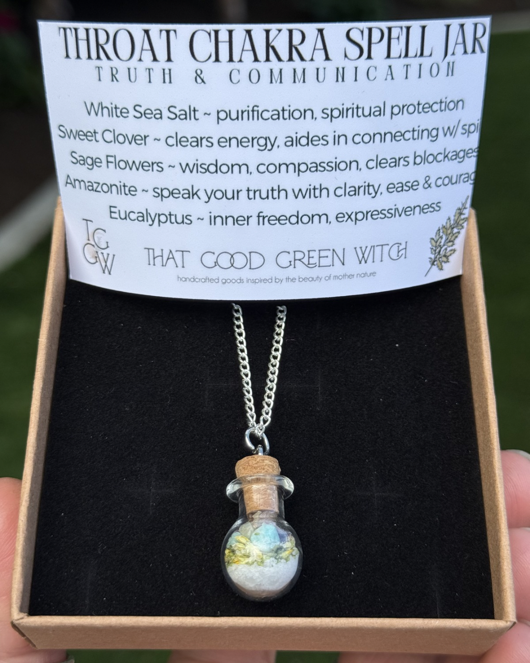 Spell Jar Necklaces