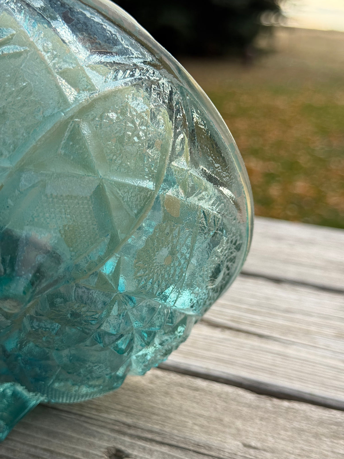 ‘Wise Woman’ Vintage Glass Bowl Candle