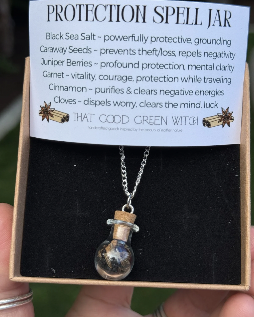 Spell Jar Necklaces