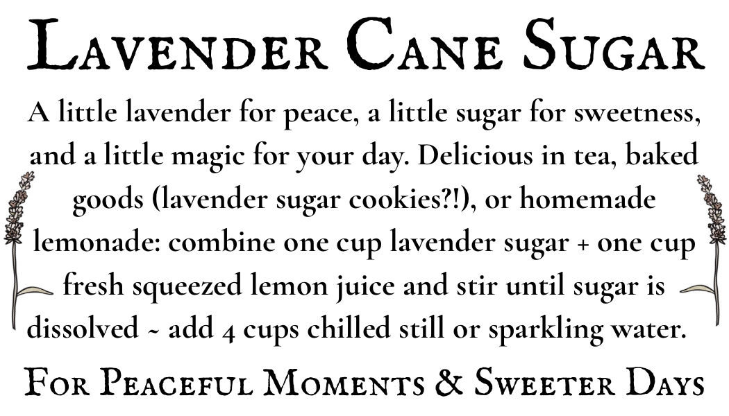 Lavender Cane Sugar